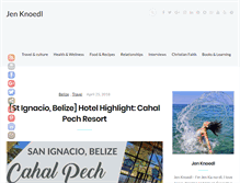 Tablet Screenshot of jenknoedl.com